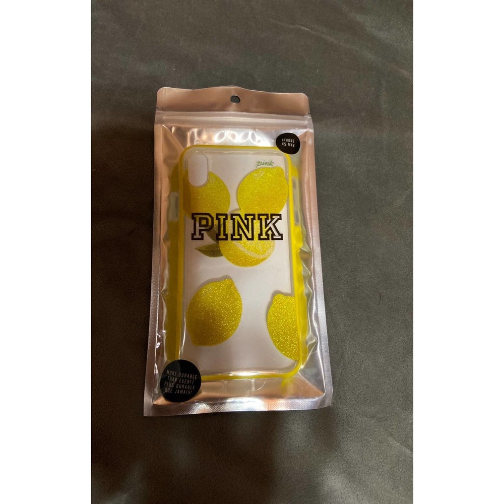 NIP VS PINK Lemon Bling iPhone XS MAX